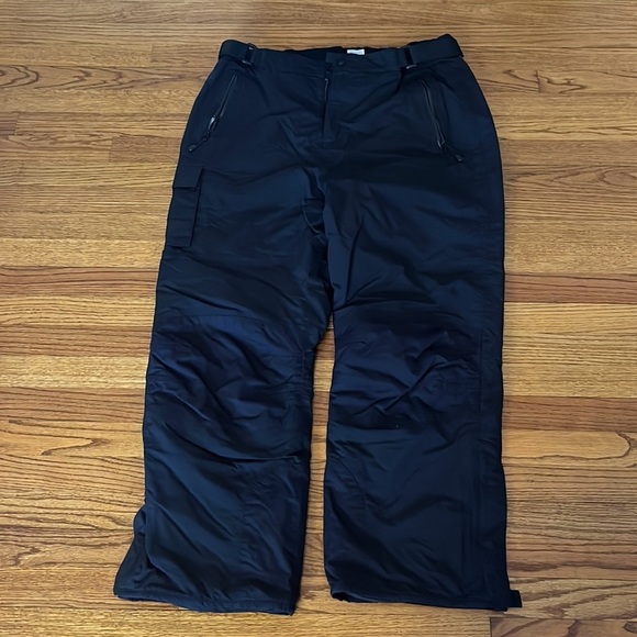 Lands’ End Kids Black Ski Pants Size 18 - Picture 2 of 9